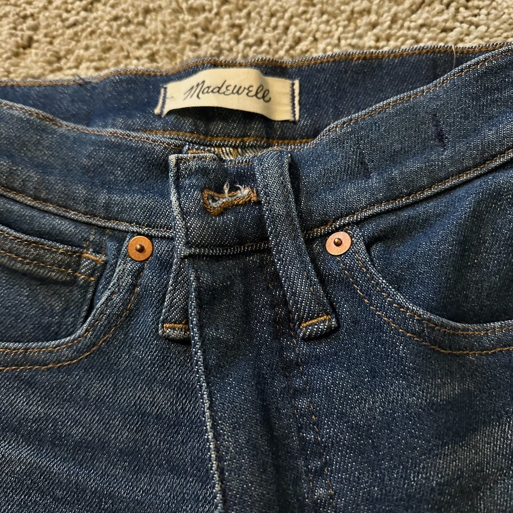 Madewell 10” high rise Skinny Ankle - size 25